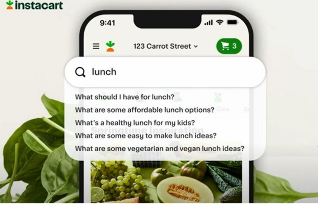 Instacart Adds Chatbot To Grocery Shopping App